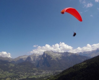  paragliding in Samoens 